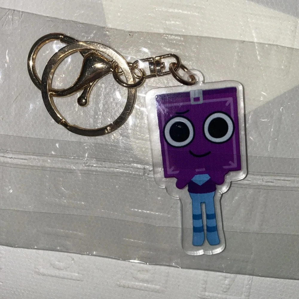 New Cross-border New‎ Dandy's World Scraps World Acrylic Keychain Boxten